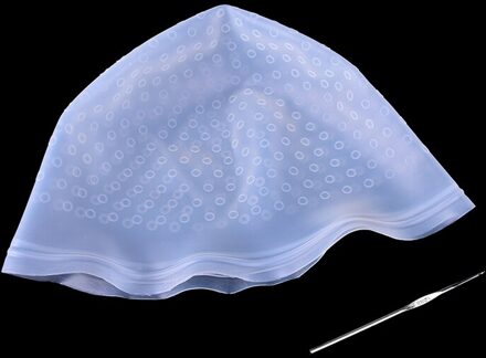 1 Pcs Professionele Herbruikbare Hair Colouring Highlighting Dye Cap Haak Frosting Tipping Kleur Styling Gereedschap WT