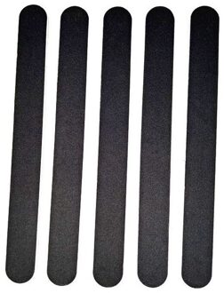 1 Pcs Professionele Zwarte Nagelvijl Demping Polijsten Blok Polijsten Nail Art Manicure Spons Frustratie Nail Art Tool 5 stk