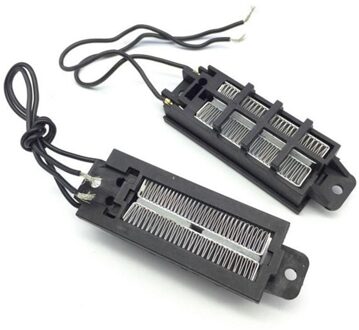 1 Pcs PTC 50W 12V AC/DC Heater Automatische Thermostaat Met Stand Gegolfd Strip Kleine Ruimte Verwarming verwarming Gereedschap