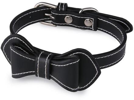 1 Pcs Puppy Cat Halsbanden Verstelbare Lederen Strik Kitten Kraag Voor Small Medium Honden Katten Chihuahua Pu Kraag Zachte lederen 02