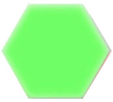 1 Pcs Quantum Lamp Led Lamp Modulaire Touch Gevoelige Verlichting Zeshoekige Nachtlampje Lampen Wandlamp Zeshoekige Wandlamp groen