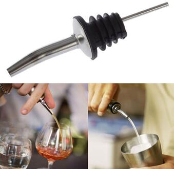 1 Pcs Roestvrij Staal Liquor Geest Schenker Flow Wijnfles Schenktuit Tuit Stopper Bar Whisky Bier Fles Schenker Bar Gereedschap