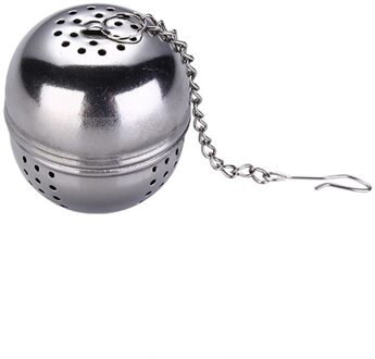 1 Pcs Rvs Ball Infuser Mesh Filter Zeef Losse Leaf Spice Filter Huis Keuken Accessoires Spice Container