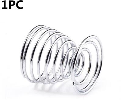 1 Pcs Rvs Lente Beugel Ei Steamer Eierkoker Ei Cooker Mold Gestoomde Ei Rack Thuis Koken Keuken Gereedschap TSLM1