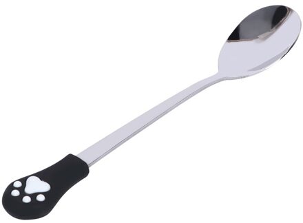 1 Pcs Rvs Lepel Leuke Kat Klauw Koffielepels Fruit Dessert Lepel Snoep Thee Lepel Servies Keuken Benodigdheden