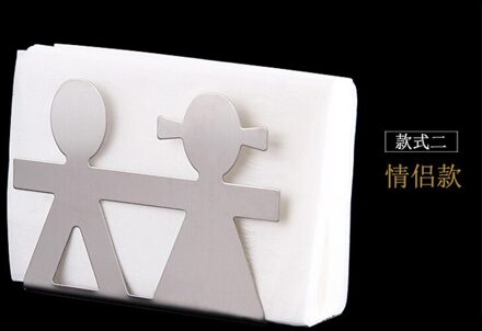 1/Pcs Rvs Papieren Handdoek Houder Metalen Verticale Restaurant Koffie Winkel Verticale Vierkante Papier Houder Fabrikant Direc Licht Groen