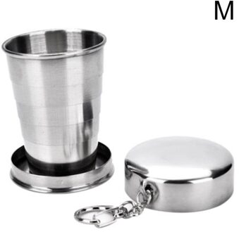 1 Pcs Rvs Pot Draagbare Opvouwbare Water Mok Deksel Handvat Outdoor Camping Koken Picknick Ultralight Titanium Cup 02