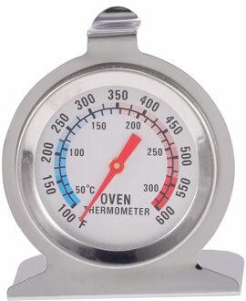 1 Pcs Rvs Voedsel Vlees Temperatuur Classic Stand Up Dial Oven Thermometer Gauge Gage Fornuis Thermometer Populaire