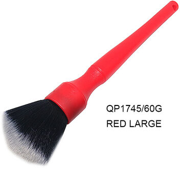 1 Pcs Schilderen Papier Borstel Toetsenbord Swipe Luchtuitlaat Auto Airconditioner Borstel Canvas Zachte Borstel Detail Borstel rood groot