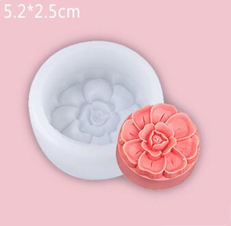 1 pcs silicagel Mooncake Mold Cake Jelly Handgemaakte Zeep Biscuit Mold Keuken Bakvormen Bakken Tools Voor Gebak