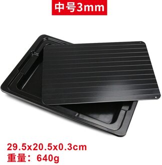 1 Pcs Snelle Ontdooien Lade Dooi Voedsel Vlees Fruit Quick Ontdooien Plaat Board Ontdooien Keuken Gadget Tool