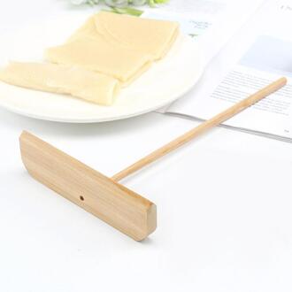 1 Pcs Specialiteit Crêpe Pannenkoek Beslag Houten Strooier Stok Thuis Keuken Tool Diy Restaurant Kantine Levert Pie Board Tool