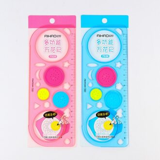 1 Pcs Spirograph Geometrische Liniaal Leren Tekening Tool Briefpapier Voor Student Tekening Set Creatieve