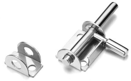 1 Pcs Stalen Deur Bolt Huishoudelijke Badkamer 1.5 Inch Kleine Glijbaan Bout Venster Bout En Deur Veiligheid D9I1