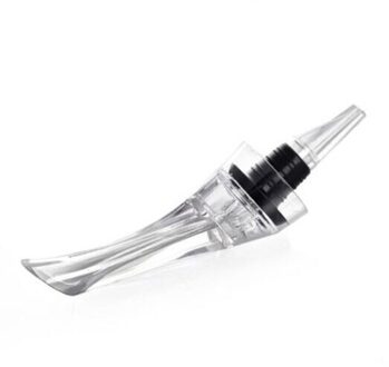1 pcs Transparant Acryl Rode Wijn Beluchter Quick Beluchten Gieten Bar Gereedschap Decanter Schenker Draagbare Bar Tool L * 5