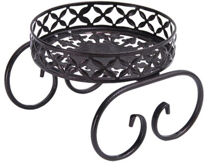 1 Pcs Tuin Opknoping Plant Iron Rekken Balkon Ronde Bloempot Reling Hek Houder Voor Huisdecoratie 03