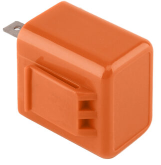 1 Pcs Universal Motorcycle Led Verlichting Verstelbare Frequentie Vierkante Flashing Blinker Relais Voor Motorrijwiel Accessoires