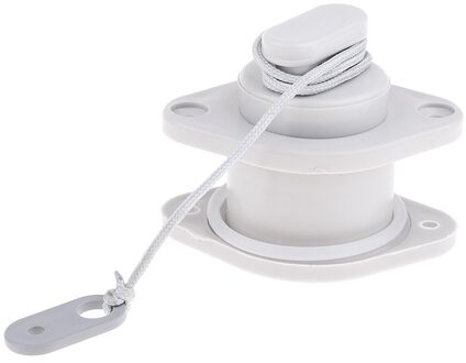 1 Pcs Universele PVC Scupper Plug Aftapkraan Cap Boot Accessoires voor Kajak Opblaasbare Rubberboot Boot Gear 24mm/ 36mm Zwart Wit 24mm grijs