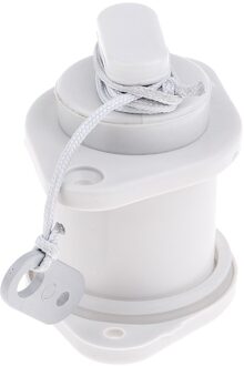 1 Pcs Universele PVC Scupper Plug Aftapkraan Cap Boot Accessoires voor Kajak Opblaasbare Rubberboot Boot Gear 24mm/ 36mm Zwart Wit 36mm grijs