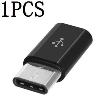 1 Pcs Usb Android Adapter Converter Mini Micro Adapter Usb Female Naar Usb Type C Micro Conversie Hoofd Adapter V8 naar Usb 3.1 V8 type C 1