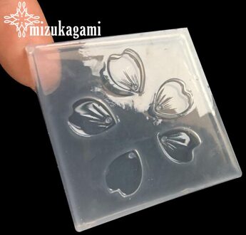 1 pcs UV Hars Sieraden Vloeibare Siliconen Mal Kersenbloesem Bloemblaadjes Mold Hars Mallen Voor DIY Handwerk Sieraden Vinden Accessoires