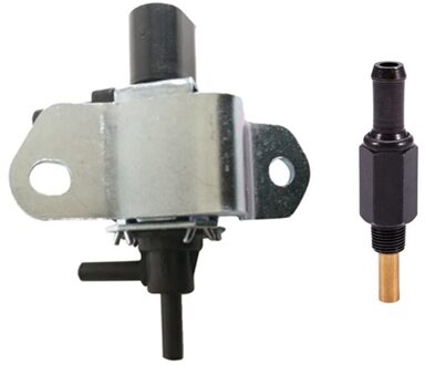 1 Pcs Vacuüm Magneetventiel Inlaatspruitstuk Runner Control & 1 Pcs Uitlaatklep Pcv-klep