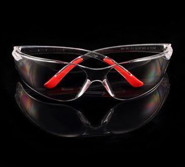 1 Pcs Veiligheidsbril Lab Eye Beschermende Brillen Clear Lens Werkplek Veiligheidsbril Levert