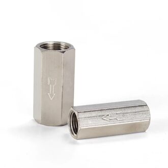 1 Pcs Vrouwelijke Volledige Port One Way Air Controleren Gas Olie Water Valve CV-01 CV-02 CV-03 CV-04 Pneumatische/Een-Way Air Terugslagklep