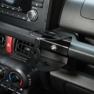 1 Pcs Water Bekerhouder Accessoires Aluminium Beugel Pro zwart