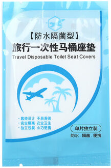 1 Pcs Wegwerp Toilet Seat Cover Waterdicht Papier Pad Wc Kussen Outdoor Reizen Camping Badkamer Producten