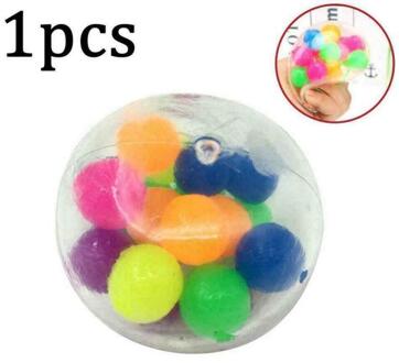 1 Pcs Zintuiglijke Stress Reliever Bal Speelgoed Autisme Squeeze Angst Fidget Decompressie Ontspanning Massage Tool
