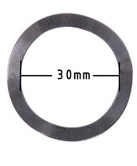 1 Pcs Ztto Bodem Beugels Accessoires Gxp Adapter Wave Washer 0.5 Mm Voor Road Mountainbike Bb Gxp 24 22mm Crankstel GXP adapter enkel en alleen