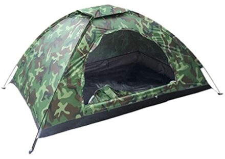 1 Persoon Draagbare Outdoor Camping Tent Outdoor Wandelen Reizen Camouflage Camping Dutten Tent
