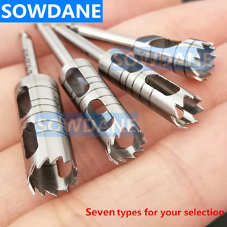 1 Piece Dental Implant Bone Terphine Bur Stainless Steel Dental Surgical Implant Instrument Disinfection Holder Autoclavable