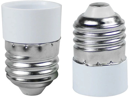 1 Piece E27 To E14 Conversion Lamp Holder Adapter Socket Adapter LED Holder AC 85V -265V Plug Light Bulb Base Adapter Type