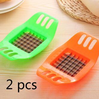 1 Piece French Fry Potato Chip Cut Cutter Vegetable Fruit Slicer Chopper Chipper Blade Easy Kitchen Tools French Fry Cutter 2stk