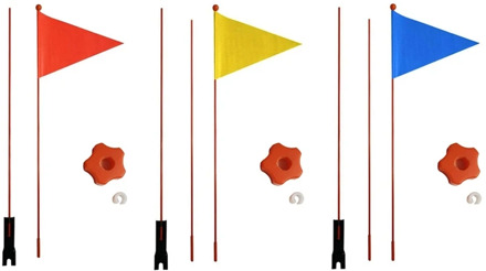 1 Pieces Safety Pennant Divisible 120 cm/180cm Bicycle Flag For Boys And Girls Cycling Balance Bike
