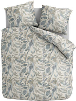 1+1 Gratis Dekbedovertrek Muted Vines - Lits-Jumeaux (240x220 Cm) - Meerkleurig Microvezel - Bloemen - Zydante - Dekbed-Discounter.nl