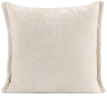 1+1 Gratis Leen Bakker - Sierkussen Amber - 45x45 Cm - Polyester - Beige - 10x45x45 Cm