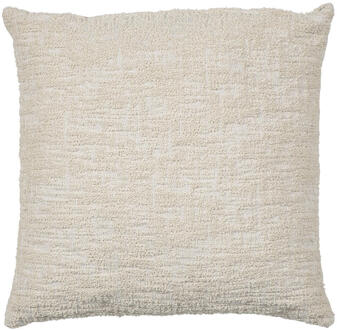1+1 Gratis Leen Bakker - Sierkussen Debbie - 45x45 Cm - Polyester - Crème
