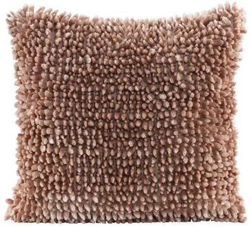 1+1 Gratis Leen Bakker - Sierkussen Gabriel - Licht - 45x45 Cm - Polyester - Roze - 10x45x45 Cm