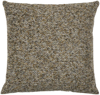 1+1 Gratis Leen Bakker - Sierkussen Gavin - 45x45 Cm - Polyester - Taupe