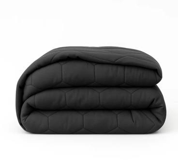 1+1 Gratis Wasbaar Easy Dekbed Zonder Overtrek - Zonder Overtrek - Antraciet - Dekbed-Discounter.nl