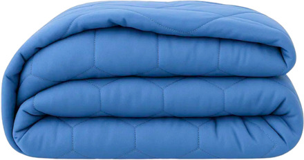 1+1 Gratis Wasbaar Easy Dekbed Zonder Overtrek - Zonder Overtrek - Blauw - Dekbed-Discounter.nl