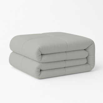 1+1 Gratis Wasbaar Easy Dekbed Zonder Overtrek - Zonder Overtrek - Grijs - Dekbed-Discounter.nl - 200 x 200 cm