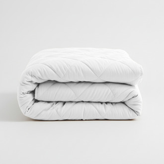 1+1 Gratis Wasbaar Easy Dekbed Zonder Overtrek - Zonder Overtrek - Percale Katoen - Wit - Dekbed-Discounter.nl Taupe - 140 x 200 cm