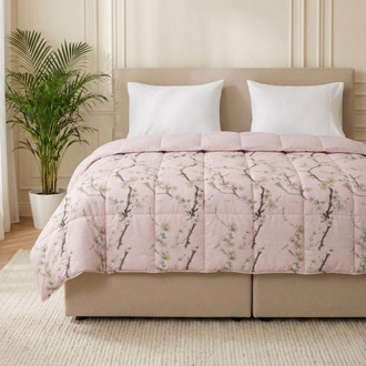 1+1 Gratis Wasbaar Easy Dekbed Zonder Overtrek - Zonder Overtrek - Spring Blossom - Dekbed-Discounter.nl Off White - 240 x 200 cm