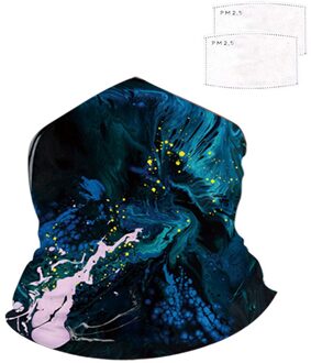 1 + 2 Stuks Multifunctionele Hoofd Sjaal Hals Cover Met Veiligheid Filter Magic Sjaals Gezicht Kids Hoofdband Bandana Print Sjaal vrouwen 4