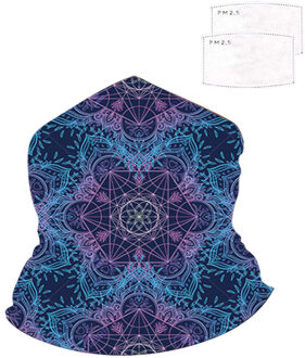 1 + 2 Stuks Multifunctionele Hoofd Sjaal Hals Cover Met Veiligheid Filter Magic Sjaals Gezicht Kids Hoofdband Bandana Print Sjaal vrouwen 5