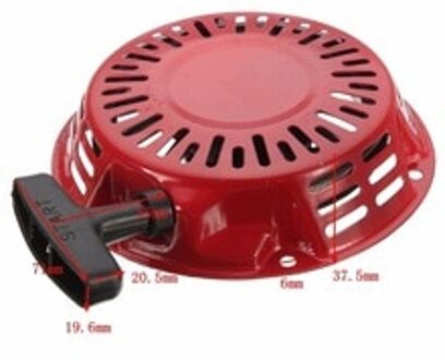1 * Repeteerstarter + Pull Cup Start Recoil Vergadering Kit Voor Honda GX120 GX160 GX200